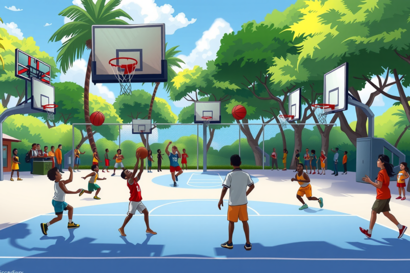 Hoops And Dreams: Basketball Courts In Oviedo, Florida