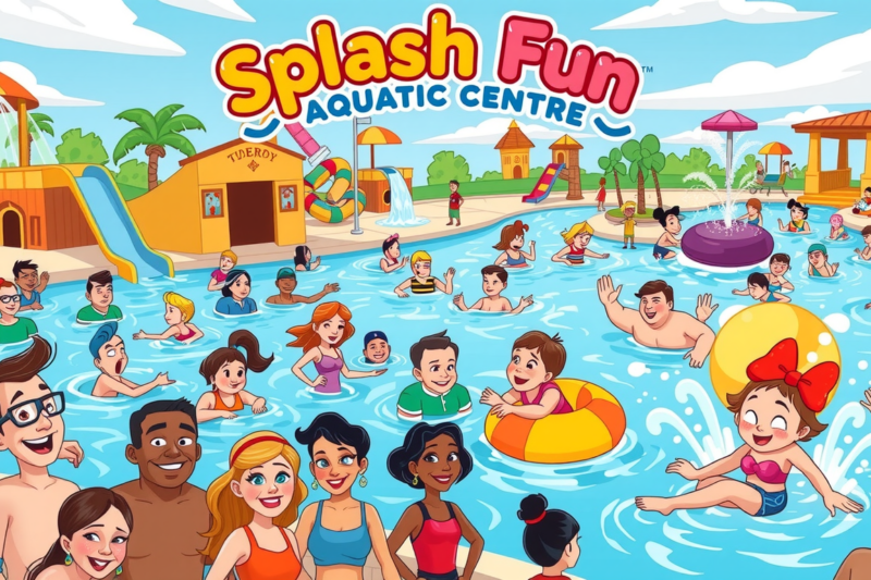 Splash Fun: Aquatic Centre In Oviedo, Florida