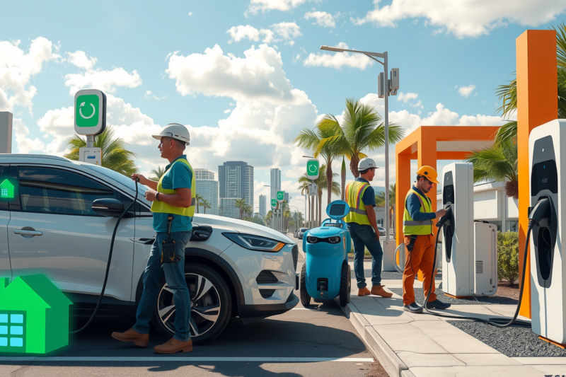 Powering The Future: Electric Vehicle Charging Station Contractors In Oviedo, Florida