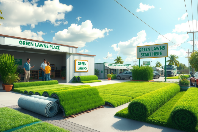 Green Lawns Start Here: Turf Suppliers In Oviedo, Florida