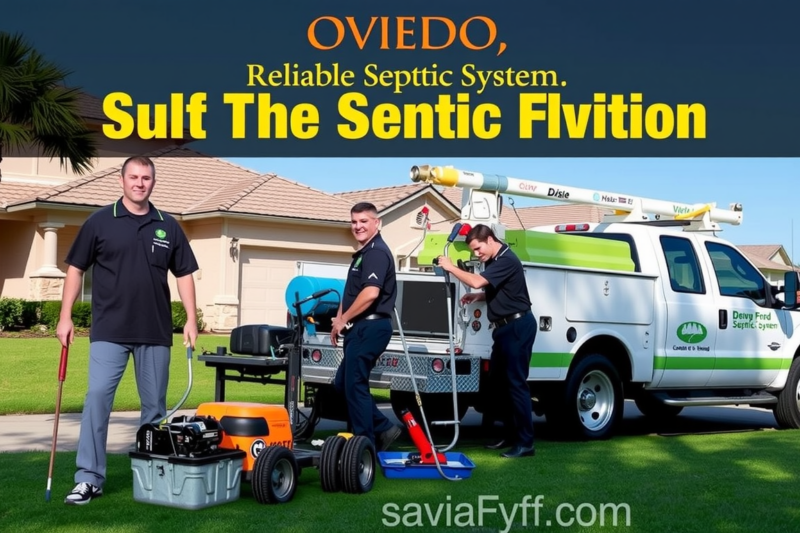Reliable Septic System Services In Oviedo, Florida