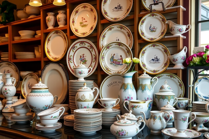 Beautiful Chinaware Finds In Oviedo, Florida